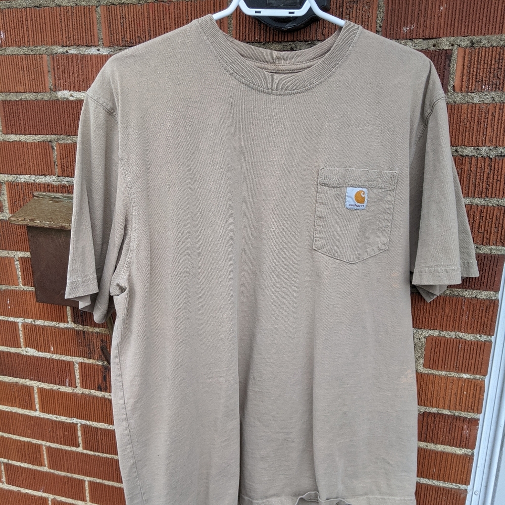 Tan coloured tee